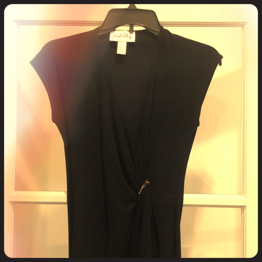 Joseph Ribkoff Navy Wrap Dress